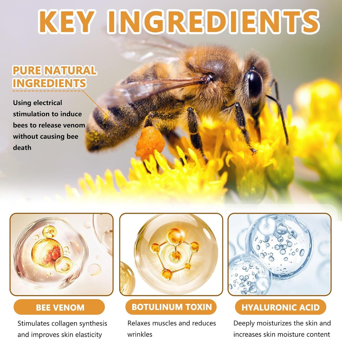 Botox Bee Venom Wrinkle Removal Cream | Anti-Aging cream