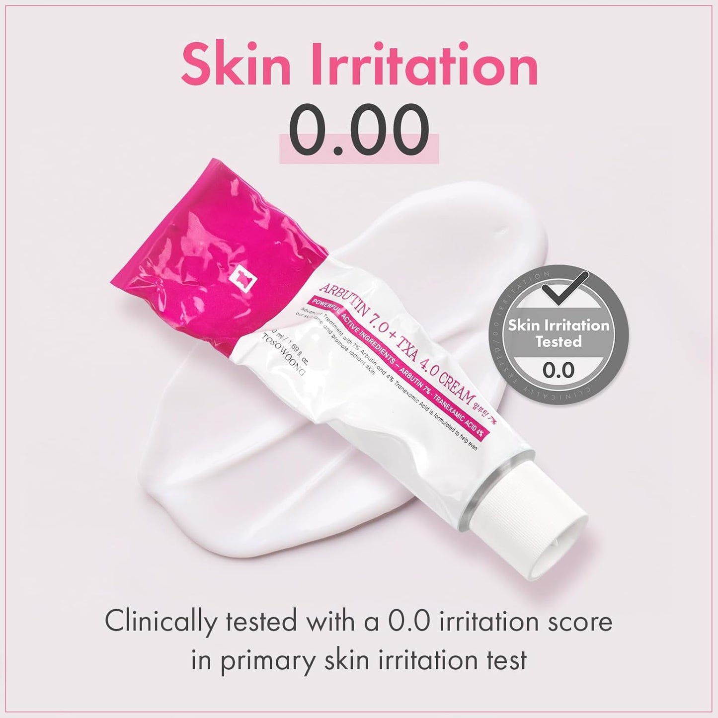 TOSOWOONG Arbutin 7% + Tranexamic Acid 4% Cream| Visible Glow in Weeks