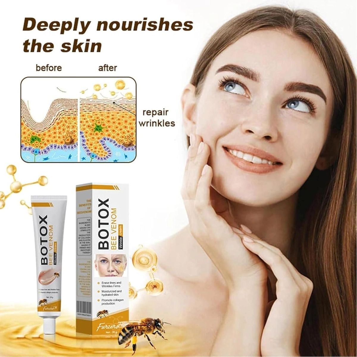 Botox Bee Venom Wrinkle Removal Cream | Anti-Aging cream
